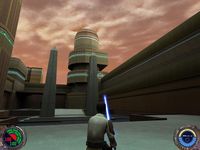 une photo d'Ã©cran de Star Wars - Jedi Knight 2 - Jedi Outcast sur Microsoft X-Box